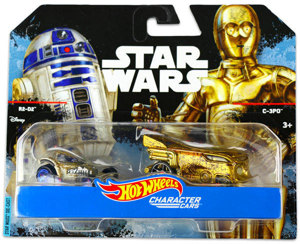 Star Wars R2-D2 & C-3PO Character Cars